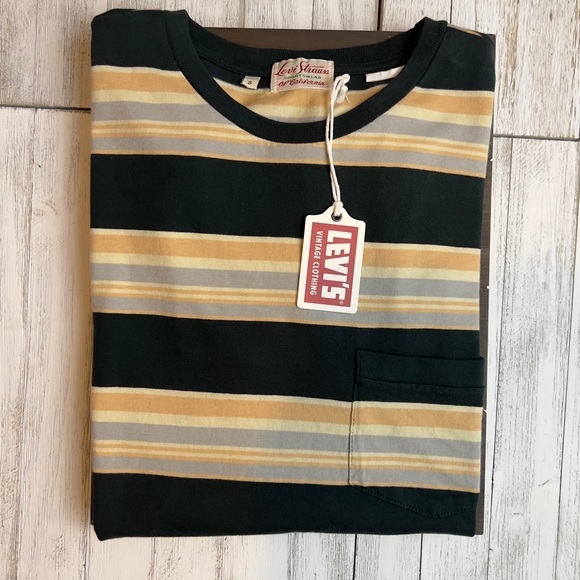 Levi's Vintage Clothing 1940's Split Hem Tee (Grey Haze) - Picture 15 of 16